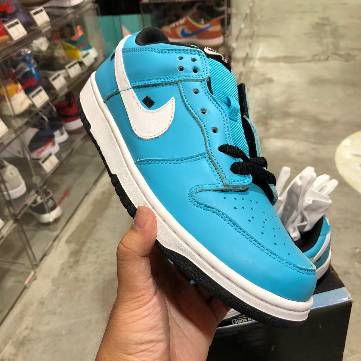 DS 2006' Nike Dunk Low Pro SB TOKYO TAXI BLUE – SoleAddicttUNDS