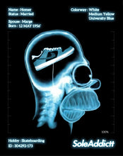 Load image into Gallery viewer, SNEAKER HEAD DREAMS x SOLEADDICTT TEE x SIMPSONS HOMER X RAY