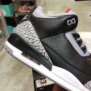 DS 2018' Nike Air Jordan 3s BLACK CEMENT