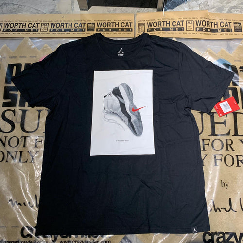 DS Nike Air Jordan 11s Concord Print TEE