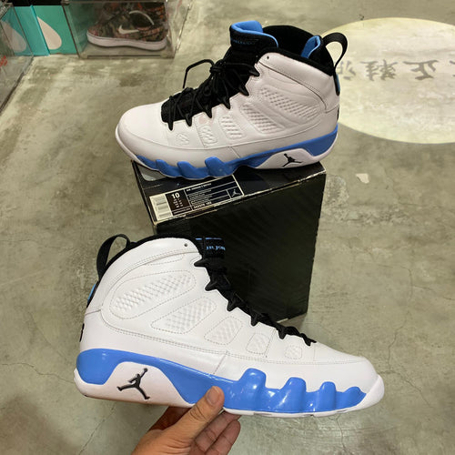 DS 2010' Nike Air Jordan 9s POWDER BLUE UNC