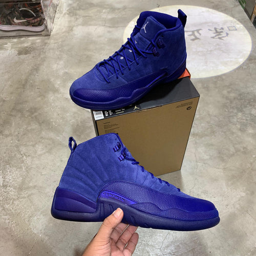 DS 2016' Nike Air Jordan 12s DEEP ROYAL BLUE