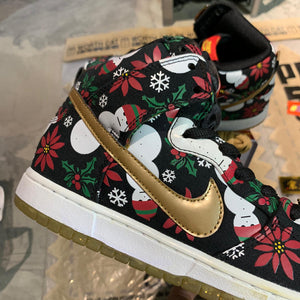 DS 2013' Nike Dunk High Pro SB CONCEPTS "UGLY CHRISTMAS"