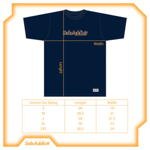 PRE-ORDER NAVY SOLEADDICTT TEE 1/100 SOLD OUT