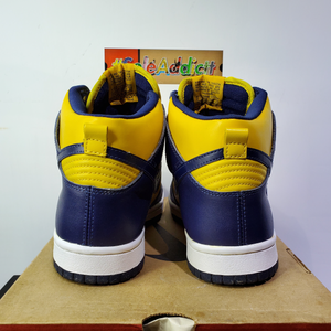 DS 1999' Nike Dunk High LE " Michigan "