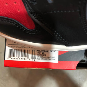 DS 2018' Nike Air Jordan 1s BRED TOE
