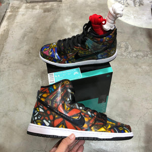 DS 2015' Nike Dunk High Pro SB x CONCEPTS "STAINED GLASS"
