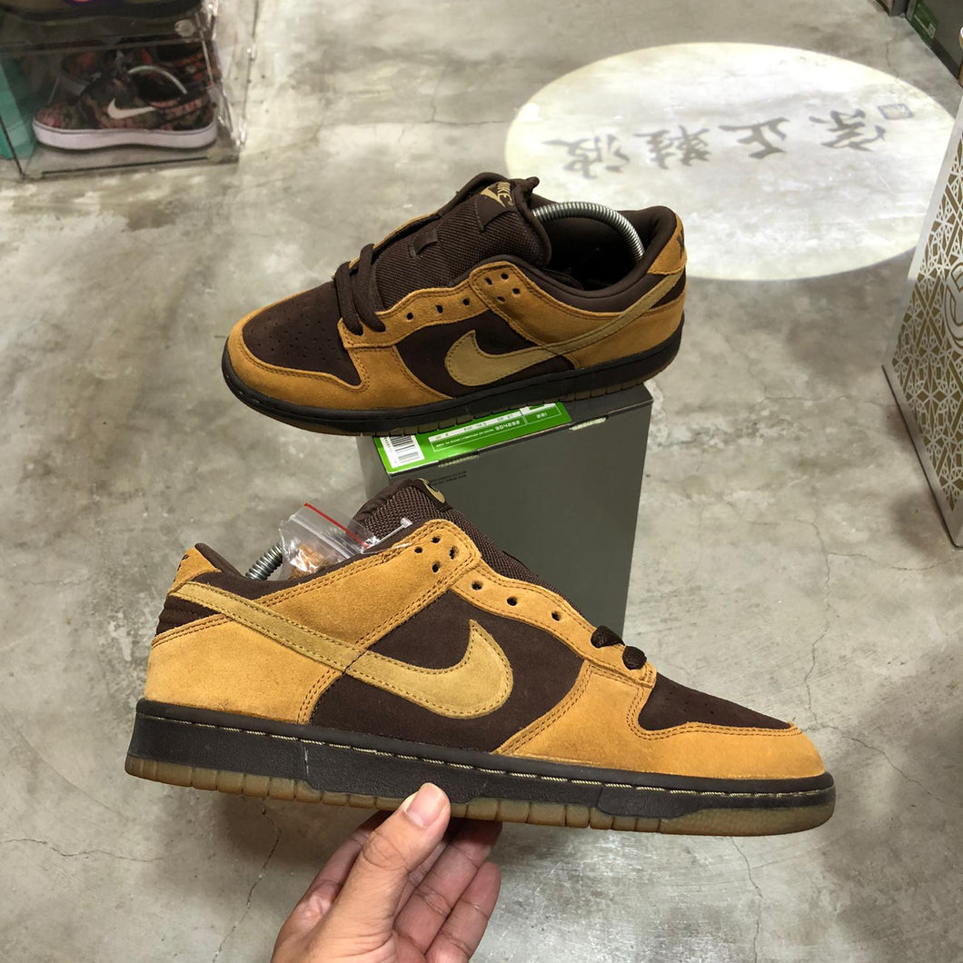 DS 2003' Nike Dunk Low Pro SB MAPLE BROWN PACK