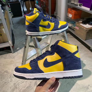 FT SAMPLE DS 2005' Nike Dunk High Pro SB Michigan "BE TRUE TO YOUR SCHOOL"