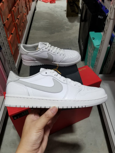 DS 2015' Nike Air Jordan 1s Low WHITE NEUTRAL