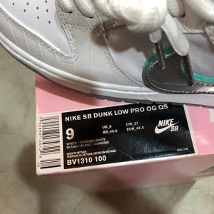 DS 2018' Nike Dunk Low Pro SB WHITE DIAMOND SUPPLY Co