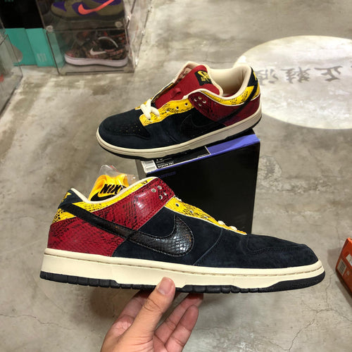 DS 2007' Nike Dunk Low Pro SB CORAL SNAKE