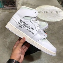 Load image into Gallery viewer, DS 2018&#39; Air Jordan 1s OFF WHITE
