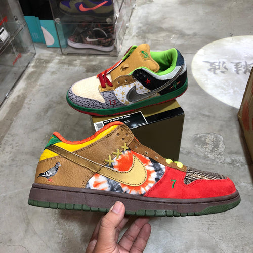 DS 2007' Nike Dunk Low Pro SB WHAT THE DUNK