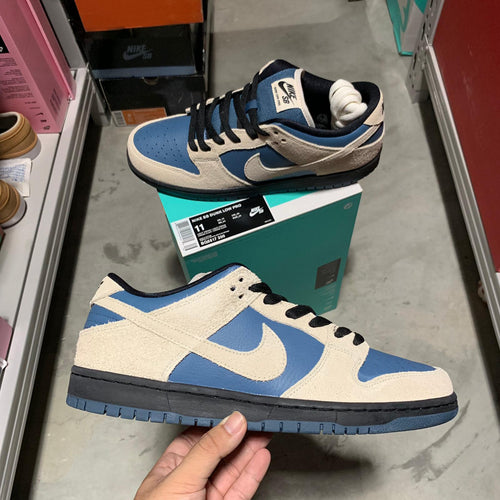 DS 2018' Nike Dunk Low Pro SB LIGHT CREAM Thunderstorm
