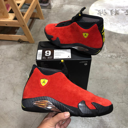 DS 2014' Air Jordan 14s CHALLENGE RED