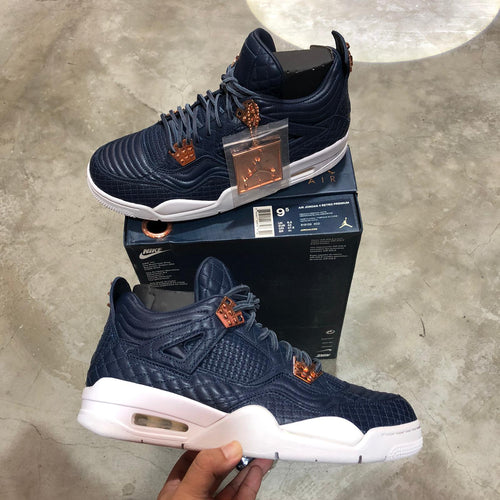 DS 2016' Air Jordan 4s OBSIDIAN