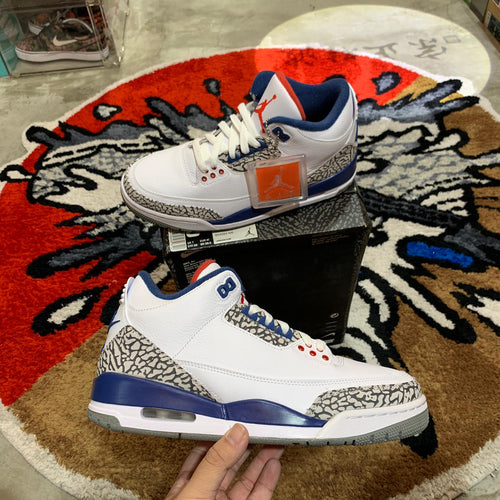 DS 2016' Air Jordan 3s TRUE BLUE