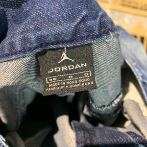 IV Vintage NIKE Air Jordan 25th Anniversary Denim Jean Shorts Size 36