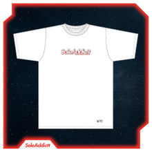 Load image into Gallery viewer, PRE-ORDER WHITE SOLEADDICTT TEE 1/100 SOLD OUT
