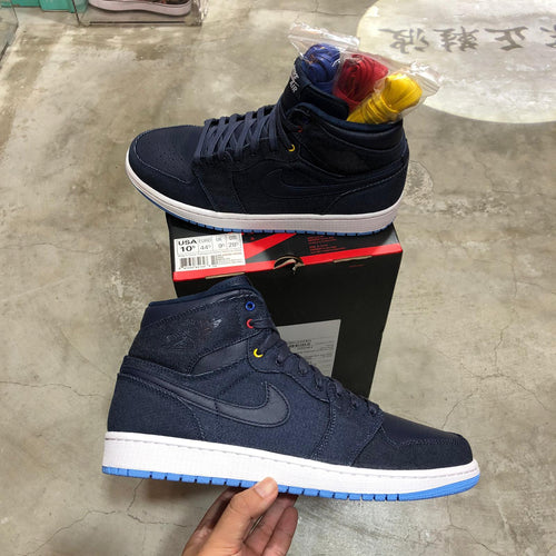 DS 2014' Nike Air Jordan 1s FAMILY FOREVER (DENIM)
