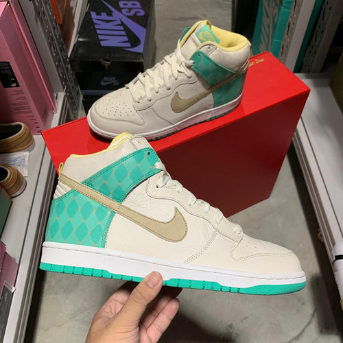DS 2006' Nike Dunk High Premium SAIL TWEED AZURE