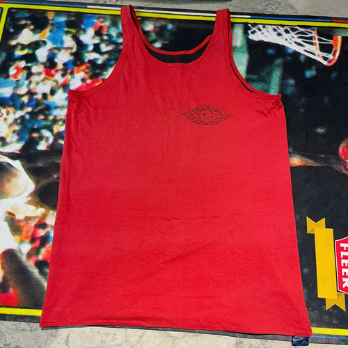 1985' Vintage Original Nike Air Jordan 1s Reversible WING LOGO TANK TOP XL