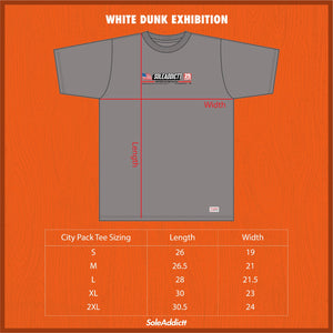 TRIBUTE TO THE 2003 WHITE DUNK EXHIBITION TEE 1/202 Limited NYC PIGEON