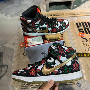 DS 2013' Nike Dunk High Pro SB CONCEPTS "UGLY CHRISTMAS"