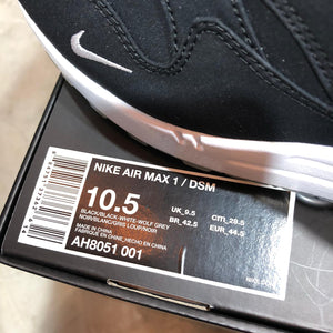 DS 2019' Nike Air Max 1 DSM DOVER STREET MARKET VENTILE