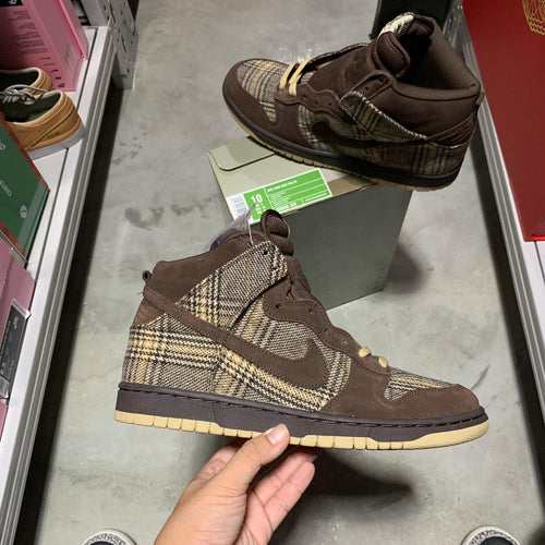DS 2004' Nike Dunk High Pro SB TWEED