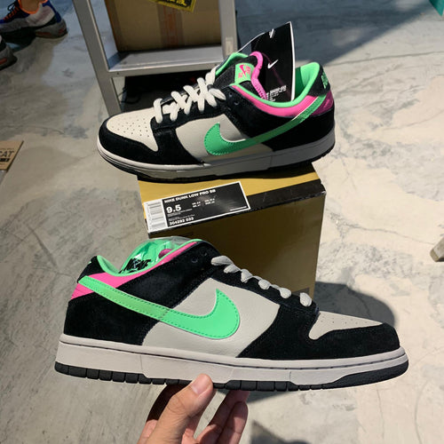 DS 2008' Nike Dunk Low Pro SB MAGNET LIGHT POISON GREEN